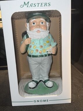 Masters Gnome Figurine - Mint Golf Shirt